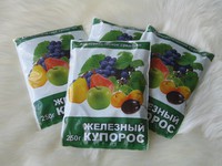 Особенности и способы применения железного купороса
