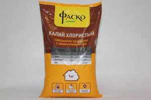 Хлористый калий удобрение