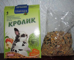 Описание рекомендуемого рациона кроликов