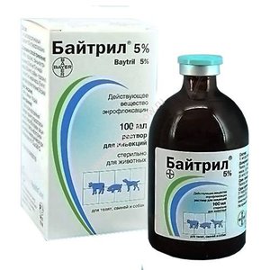 Описание лекарства байтрил