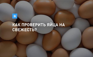 Способ проверки яиц на свежесть