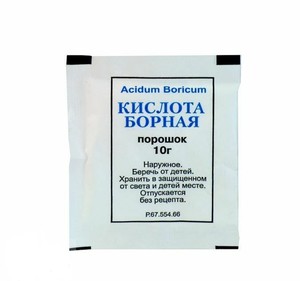 Борная кислота для огорода