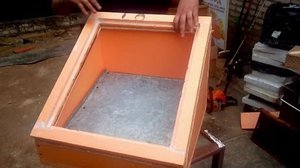 Модель солнечной воскотопки